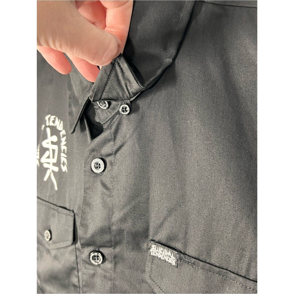 Dixxon Workforce Suicidal Tendencies Short Sleeve Button Up Shirt Skull XL - Picture 5 of 12